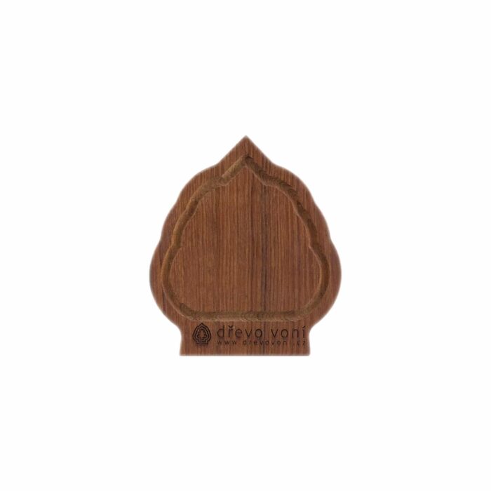 Dřevěné prkénko a dekorace značky Dřevo voní na krájení česneku a drobných surovin