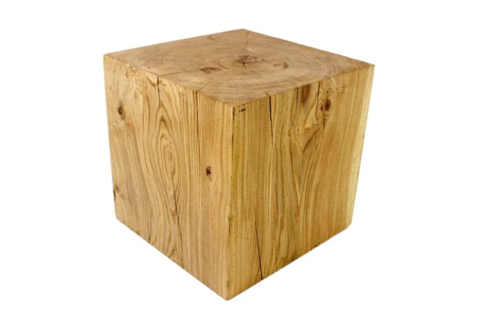 Noční stolek Kostka Dub Dřevo voní