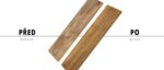 Dřevo voní Extra dlouhé salámové prkénko Teak po údržbě 2