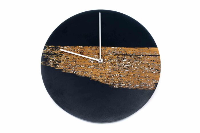 Nástěnné hodiny Nanebevzetí Černé 30 cm
