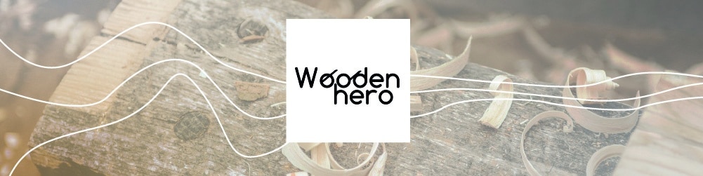 Wooden hero tag