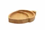 Dětský dřevěný talířek Lískový oříšek