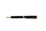 Luxusní dřevěné kuličkové pero Eben zlatá