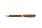 Luxusní dřevěné kuličkové pero Jatoba stříbrná